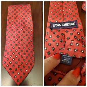 🍺Host Pick🍺 Vintage STONEHENGE mens Tie